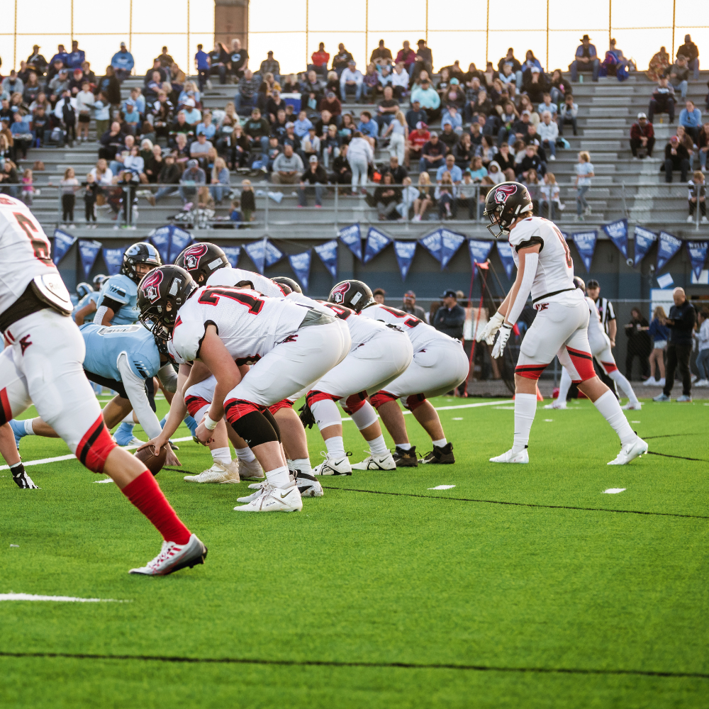 Football Players on the field